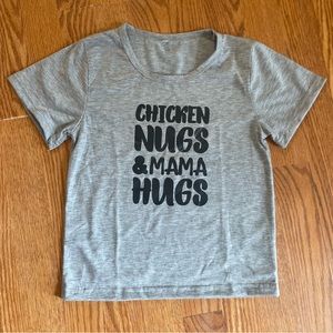 Kids unisex shorts sleeve tee size 130 6/7